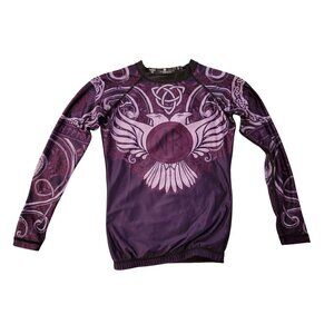 Raven Fightwear Women's Nordic IBJJF Approved Rash Guard- Small